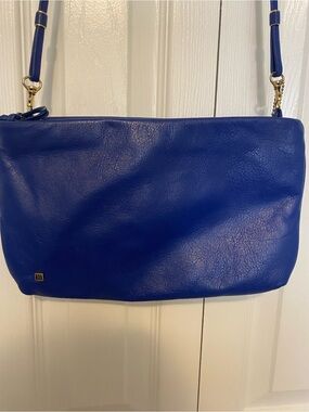 BORELLI  Royal Blue Leather Bag